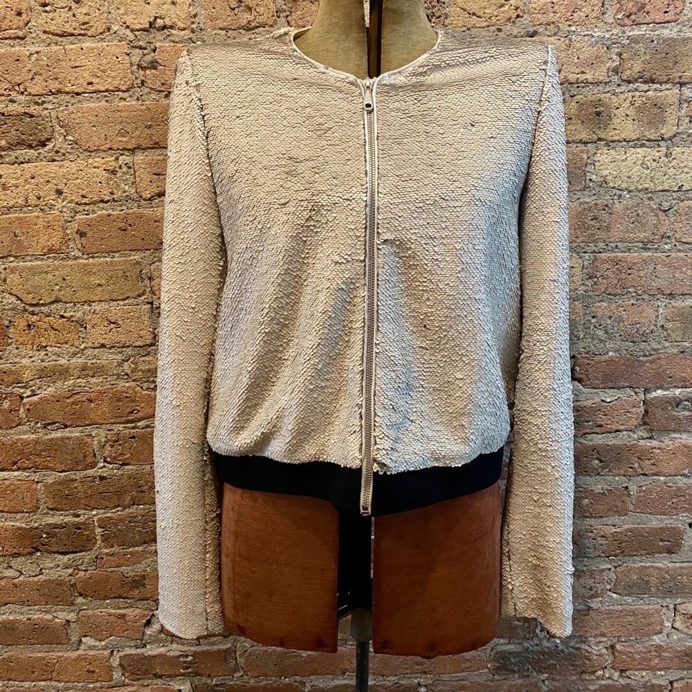 Rebecca Minkoff Julep Sequin Bomber